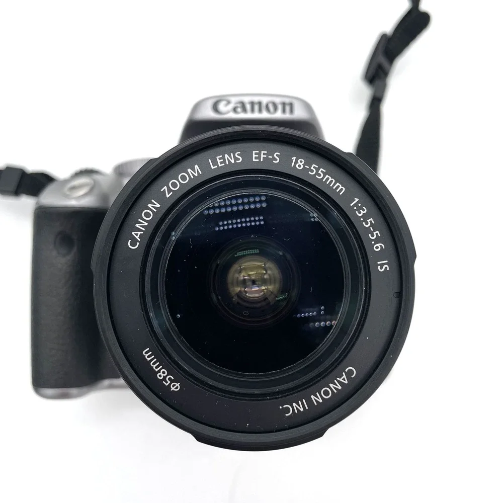 Canon EOS Rebel XSi 450D DSLR Camera EF-S 18-55mm IS Lens Kit Tested Working Bag